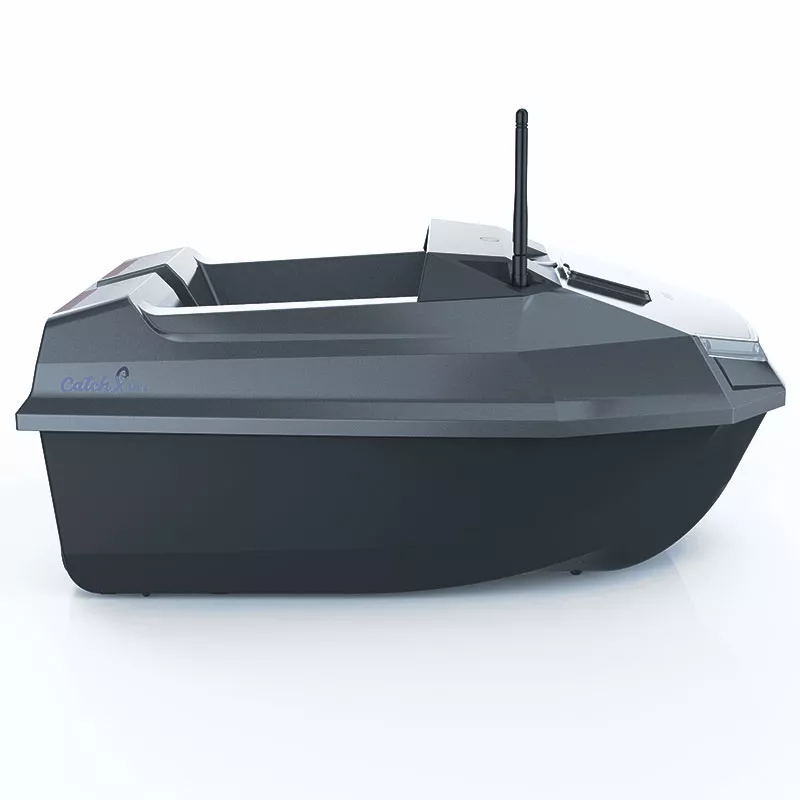 Rippton CatchX Mini Bait Boat | Carbon Fiber Black