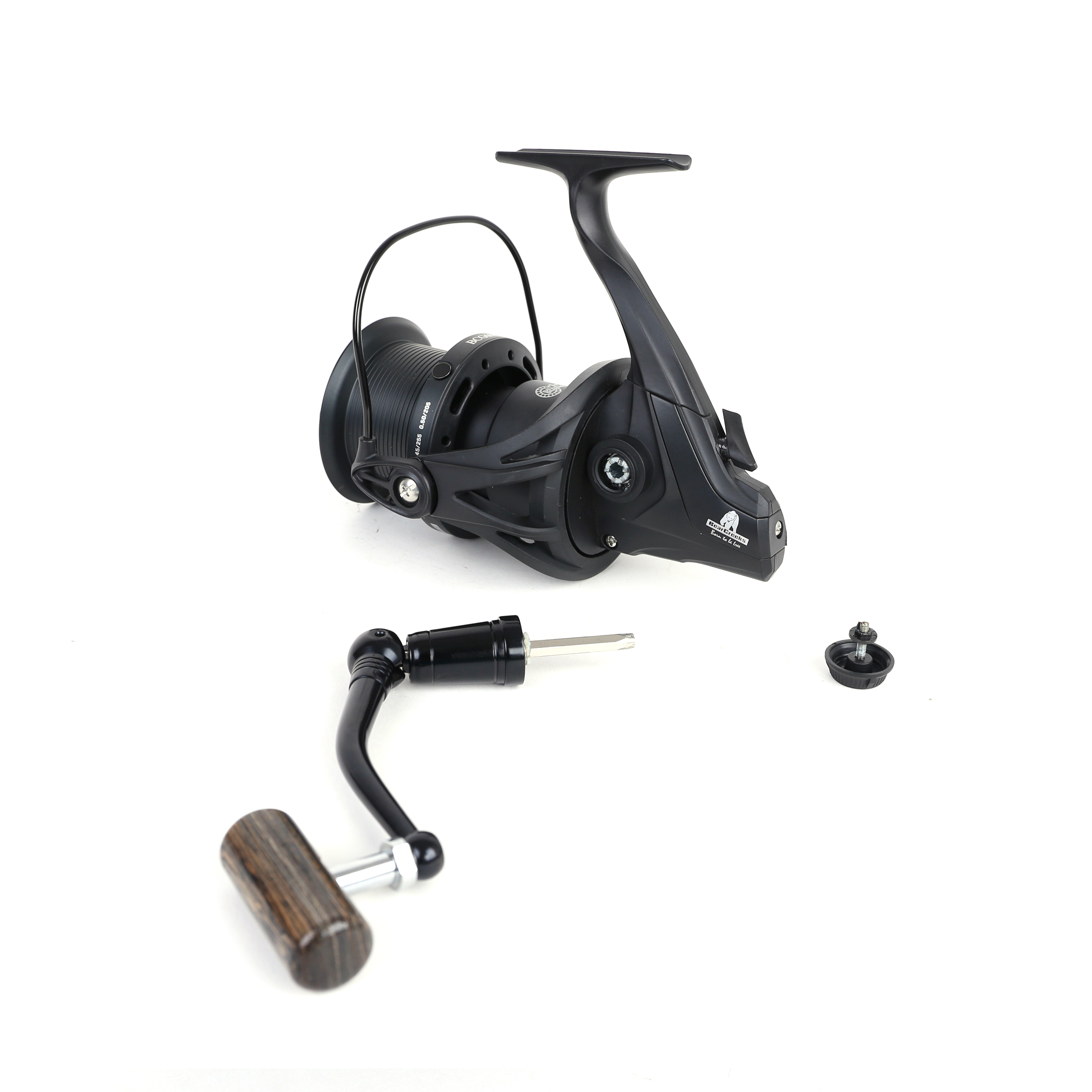 BCG6000 with CNC milled left / right exchangeable aluminium crank